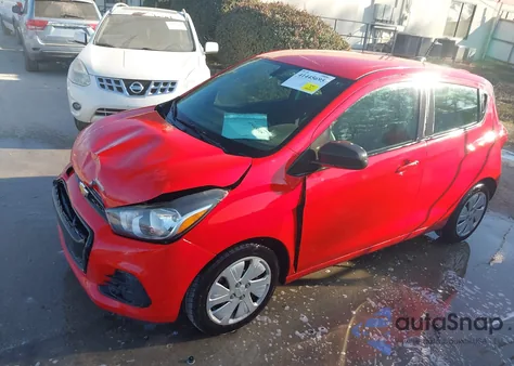 2017 Chevrolet Spark Ls Cvt z USA, uszkodzony, nr VIN KL8CB6SA9HC767574